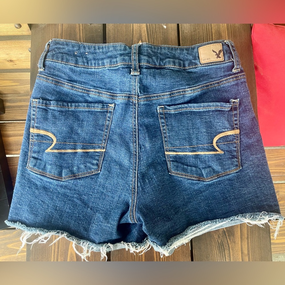 American Eagle Outfitters Blue Denim Jean Shorts